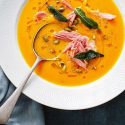 Matt Preston's Roast Pumpkin &amp; Ham Soup
