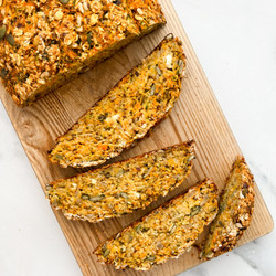 Hidden Veggies Cottage Cheese Bread