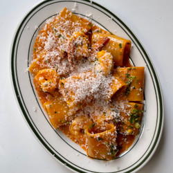 Gochujang Pasta With Prawns 