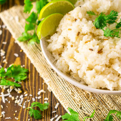 Tropical Coconut-lime Rice