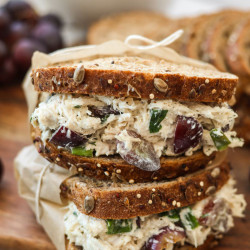 Simple Chicken Salad With Grapes