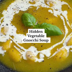Hidden Vegetable Gnocchi Soup