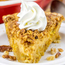 Pumpkin Crumb Pie
