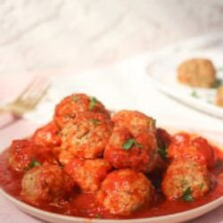 Easiest Sheet Pan Turkey Zucchini Meatballs