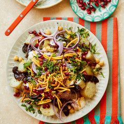 Potato Chaat Salad With Yoghurt