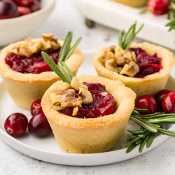 Keto Cranberry Brie Bites