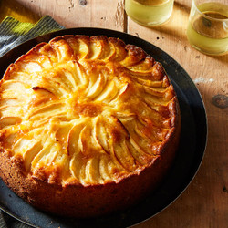 Apple-almond Cake (apfel-marzipan-kuchen)