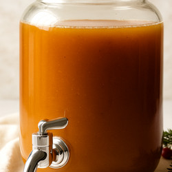 Spiked Apple Cider Punch (Thanksgiving Edition)