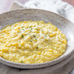 Pressure Cooker Corn Risotto Recipe