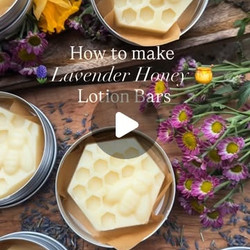 Lavender Honey Lotion Bars