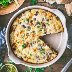 Cheeseburger Pie {"impossible Cheeseburger Pie"}