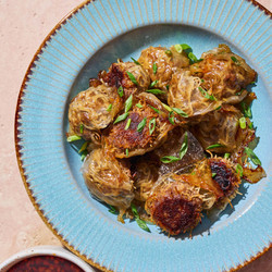 Crispy No-fold Rice Paper Dumplings