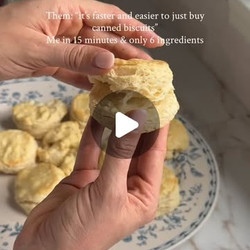 No Sugar Homemade Biscuits