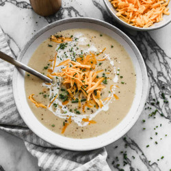 Roasted Cauliflower Soup