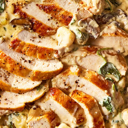 One-pan Creamy Chicken Gnocchi