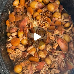 Onion Soup Shredded Chicken And Potatoes