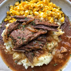 Classic Round Steak &amp; Gravy