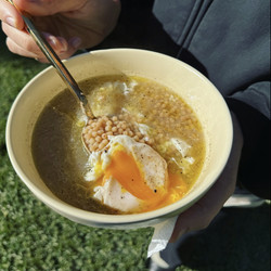 Toasted Tiny Pasta In Parm Broth