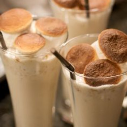 Toasted Marshmallow Milkshakes