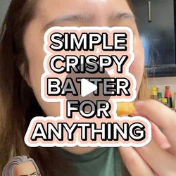 Unicorn Frying Batter for Crispy Onion Rings