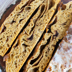 Gingerbread Sourdough Focaccia