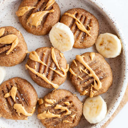 Healthy Peanut Butter Banana Cookies