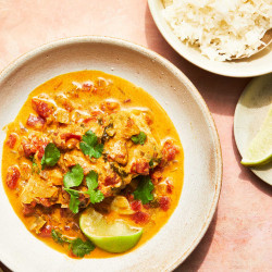 Malaay Qumbe (coconut Fish Curry)