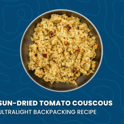 Sun-dried Tomato Couscous | Ultralight Backpacking Recipe
