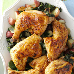 Roasted Chicken &amp; Red Potatoes