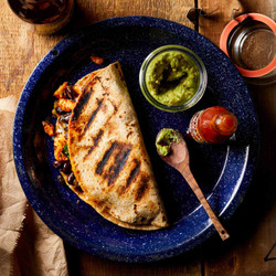 Camping Chicken Quesadillas