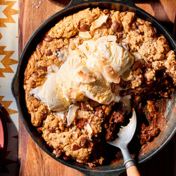 Cowboy Skillet Cookie