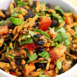 Carrot &amp; Black Bean Salad