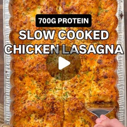 Slow Cooked Spicy Chicken Lasagna