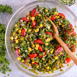 Easy Summer Split Pea Salad