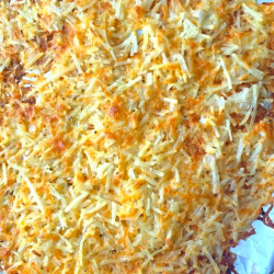 Hash Browns In Oven (Crispy and Cheesy!)
