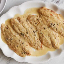 Mustard-roasted Fish
