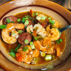 Shrimp And Sausage Gumbo