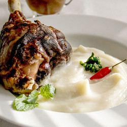 Sous Vide Lamb Shanks With Sicilian Lemon And Mint