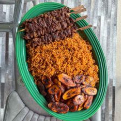 Oven-baked Jollof Rice