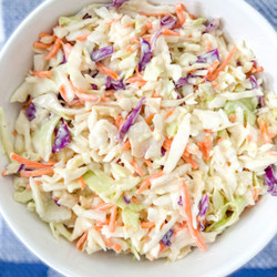 Tricolor Coleslaw
