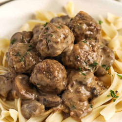 Meatball Stroganoff
