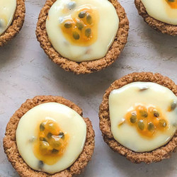Mini Passionfruit Condensed Milk Tarts easy minimal bake must