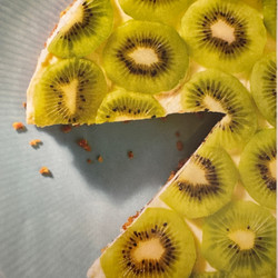 No Bake Cheesecake Met Kiwi