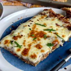Meat + Veggie Crust Pizza