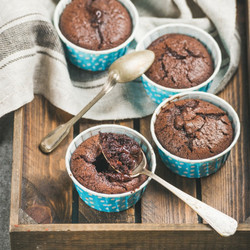 Keto Lava Cakes