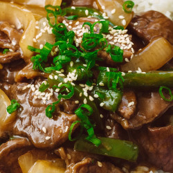 Japanese Beef Stir Fry