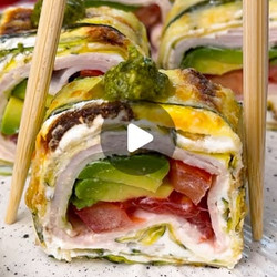 Rotolo Di Zucchine Low Carb