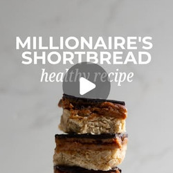 Healthy Millionaire Shortbread