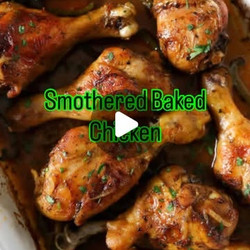 Smothered Baked Chicken