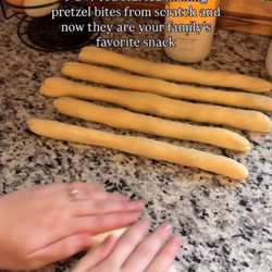 Homemade Pretzel Bites